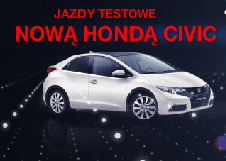 Sprawdź nową Hondę - odbierz prezent!